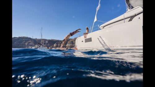 Santorini Catamaran-United Star Travel