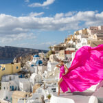 santorini _flying dress